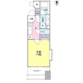 恵比寿駅 徒歩9分 6階の物件間取画像