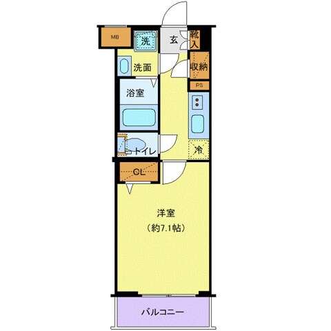 クレヴィスタ大塚の物件間取画像