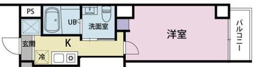 パリオ高円寺の物件間取画像