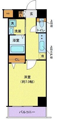 クレヴィスタ板橋本町の物件間取画像