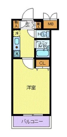 カテリーナ両国の物件間取画像