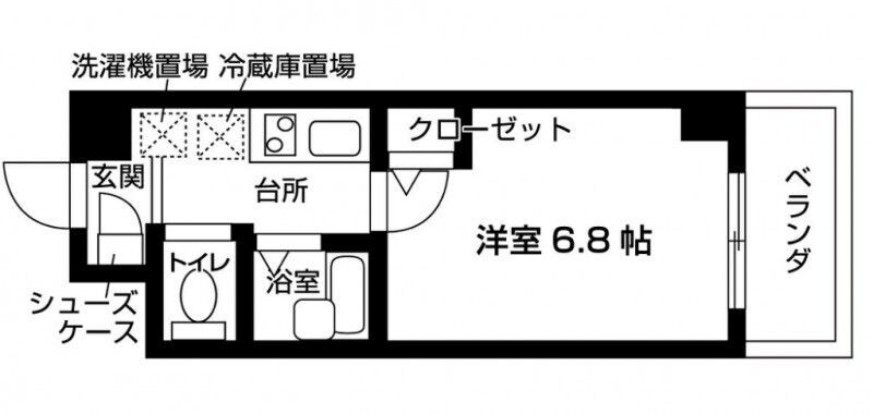 物件間取画像