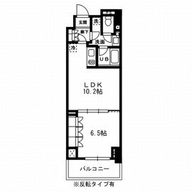 レジディア杉並方南町の物件間取画像