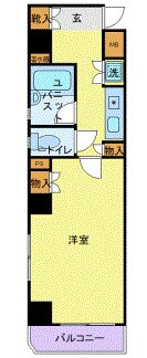 ベルク泉町の物件間取画像