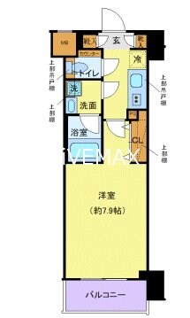 クレヴィスタ練馬桜台Ⅱの物件間取画像