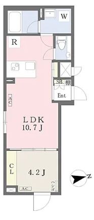 ReveResidence代々木の物件間取画像