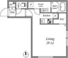 Ｂｒａｎｃｈｅ鷺ノ宮の物件間取画像