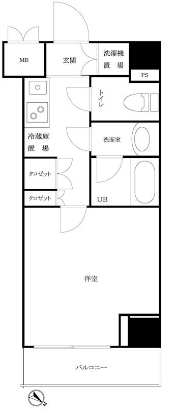 三田駅 徒歩4分 2階の物件間取画像