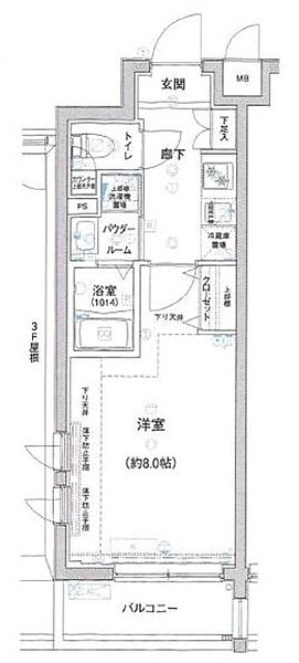 アルテシモジーノの物件間取画像