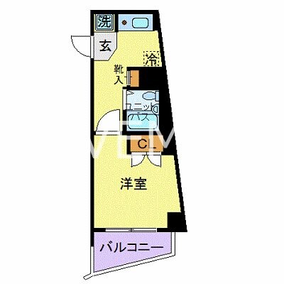 カテリーナ馬込の物件間取画像