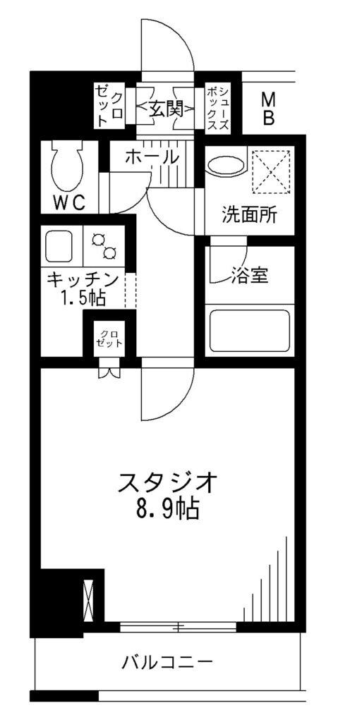 レジディア九段下の物件間取画像