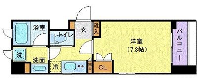 CITY SPIRE森下の物件間取画像