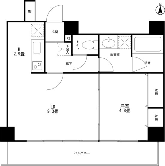 高輪三枝ビルの物件間取画像