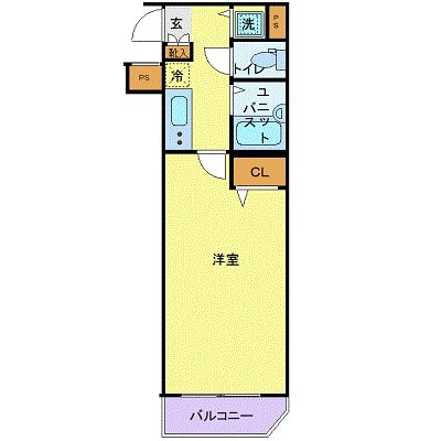 スカイコート池袋西弐番館の物件間取画像