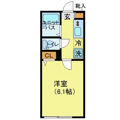 フェリーチェ洗足池の物件間取画像