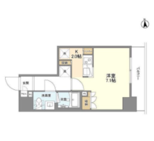 シーズンフラッツ元浅草4丁目の物件間取画像