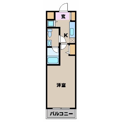 カスタリア蔵前の物件間取画像