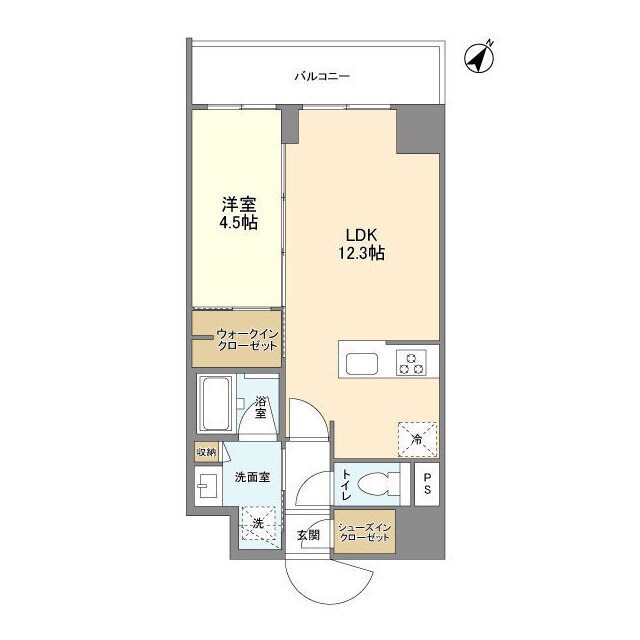 ブランシエスタ浅草千束の物件間取画像
