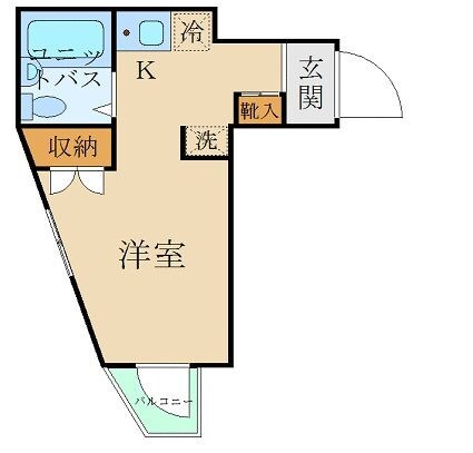 スカイコート大宮第2の物件間取画像