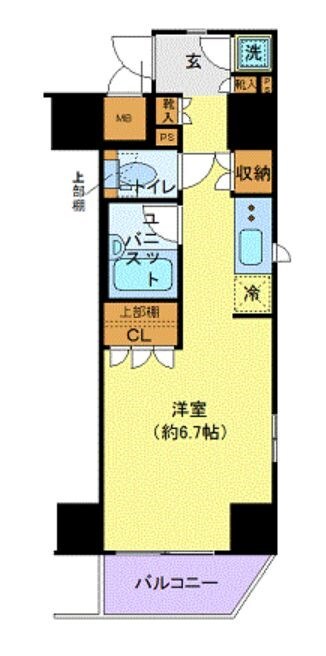 ガリシアヒルズ西麻布EASTの物件間取画像