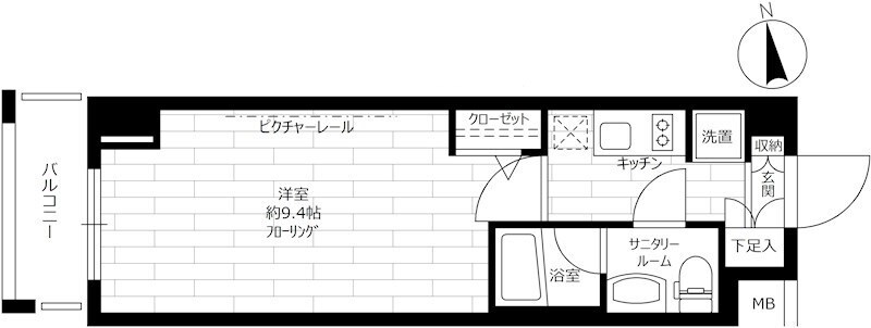 ステージファースト新御徒町の物件間取画像