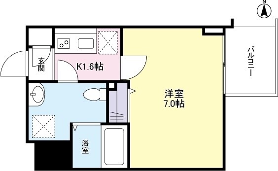 ガーラプレイス新宿御苑の物件間取画像