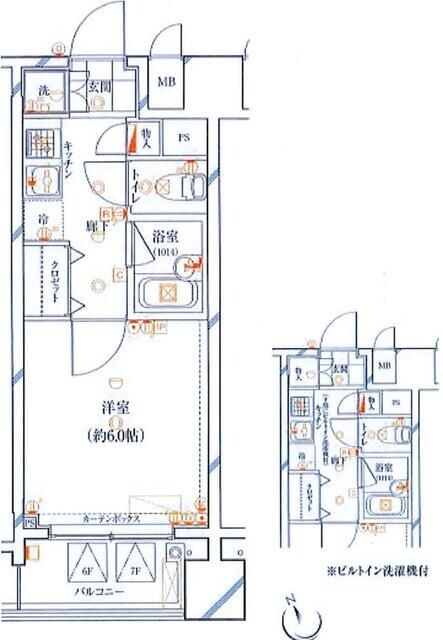 ガリシア銀座イーストの物件内観写真