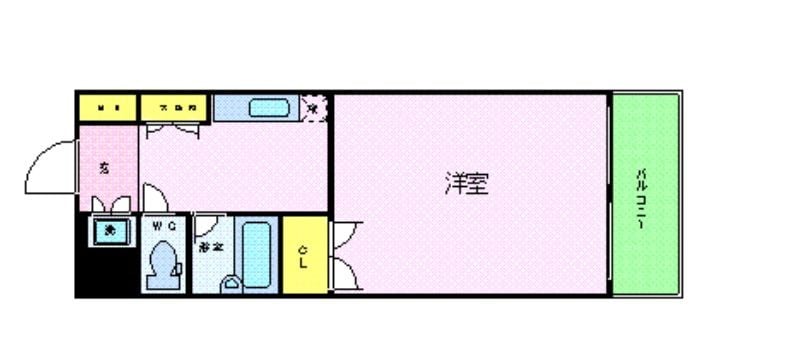 パレステュディオ新宿パークサイドの物件間取画像