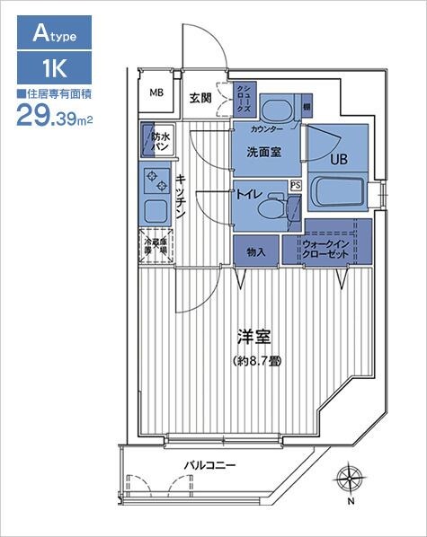 HF三田レジデンスⅡの物件内観写真