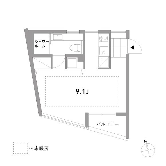 ｓｏｌｅｖａｎｔｅの物件間取画像