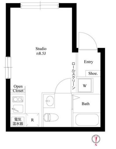 カーサピアッツァ西大島 (CASA PIAZZA 西大島)の物件間取画像