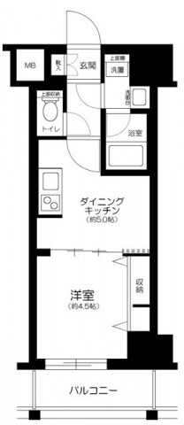 RELUXIA東向島の物件間取画像