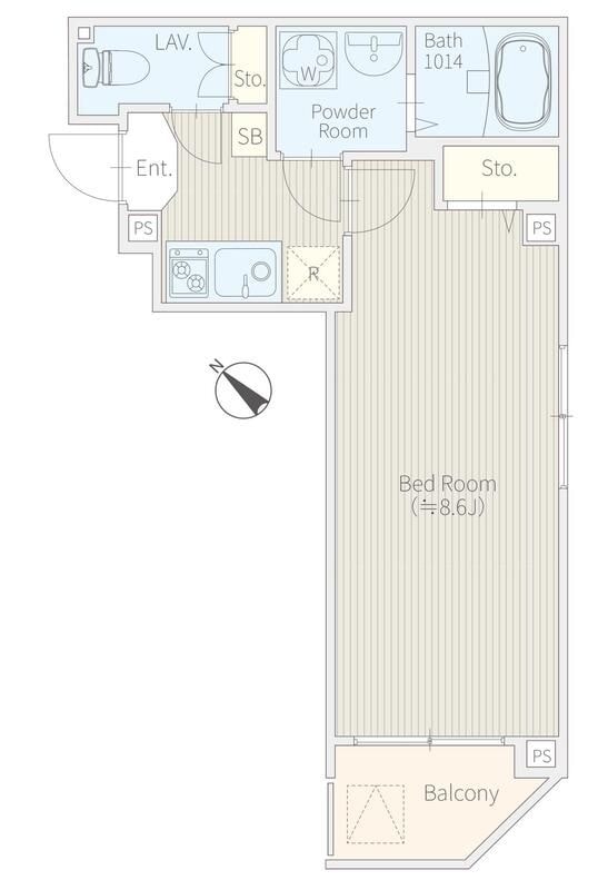 ＮＯＮＡ　ＰＬＡＣＥ渋谷富ヶ谷Ａｎｎｅｘの物件間取画像