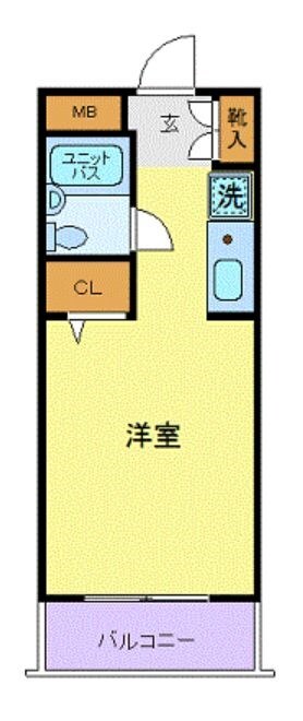 アルカディア駒沢大学の物件間取画像