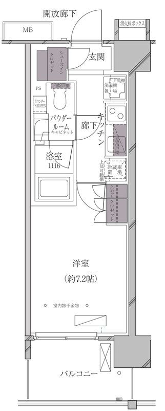 A-standard芝浦の物件内観写真