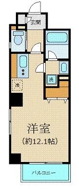 プレール・ドゥーク新宿御苑の物件間取画像