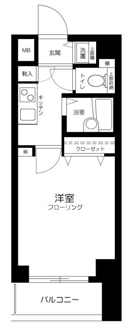 トーシンフェニックス新橋の物件間取画像