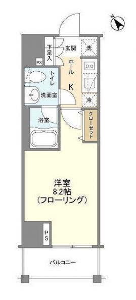 Casa Splendido 麻布仙台坂の物件間取画像