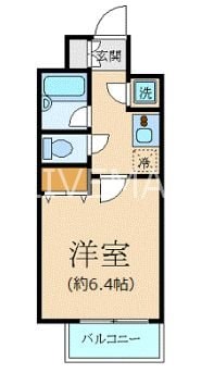 パレステュディオ田町の物件間取画像