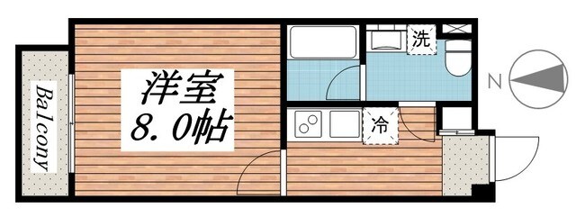 ＬＵＣＥＮＴ　ＣＯＵＲＴ　代々木上原の物件間取画像