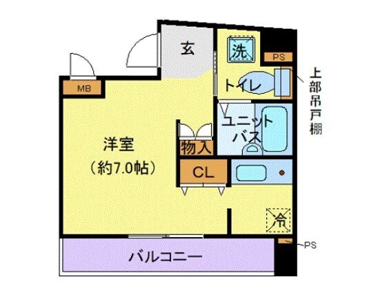 ソリテア四谷荒木町の物件間取画像