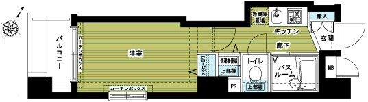 代々木公園駅 徒歩2分 4階の物件間取画像