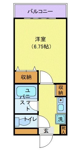 ゼファ・エスの物件間取画像