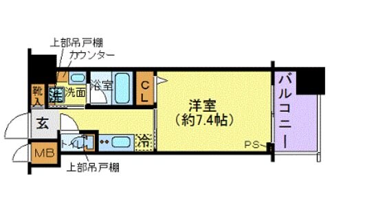 ZOOM府中の物件間取画像