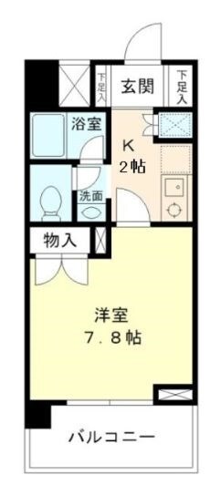 リュミエール三田の物件間取画像