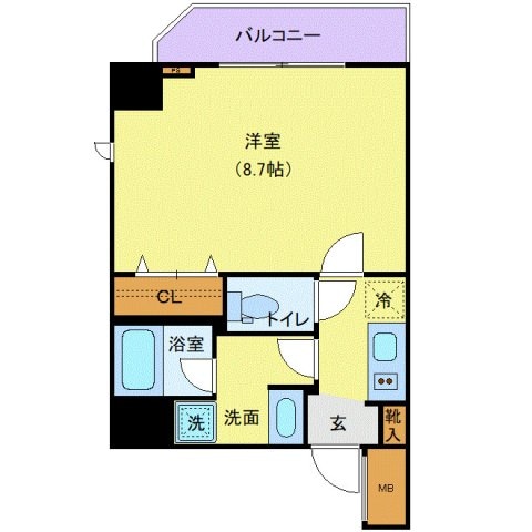 メイクスデザイン住吉の物件間取画像