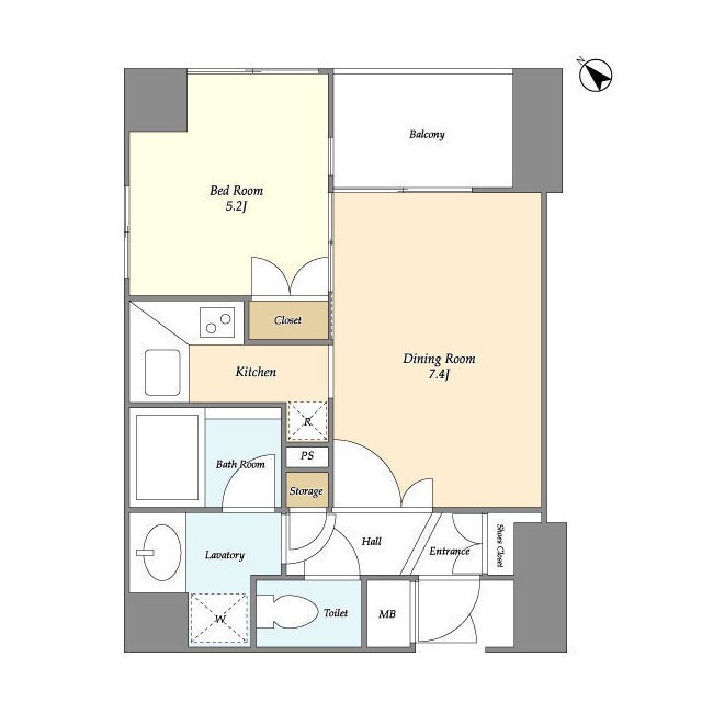 パレステュディオ渋谷ＳＴＡＴＩＯＮＦＲＯＮＴの物件間取画像