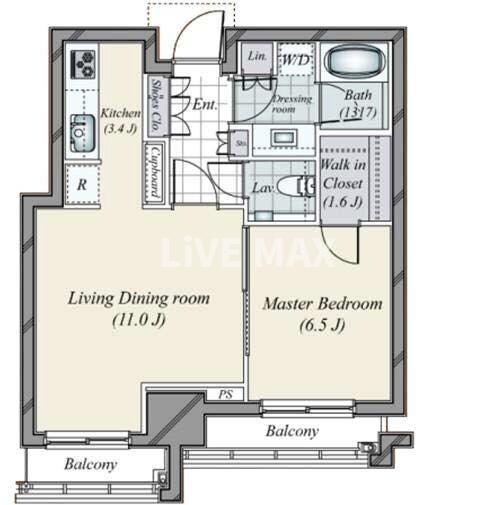 パークコート六本木ヒルトップの物件間取画像