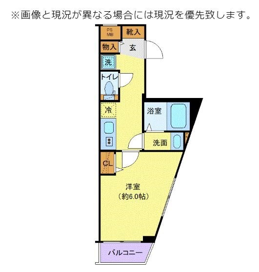 クレヴィスタ赤羽の物件間取画像