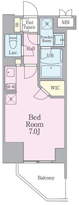 リビオメゾン南砂町の物件間取画像